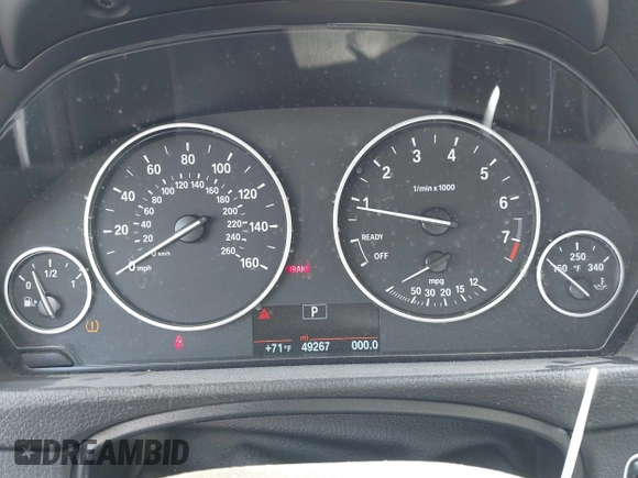 2018 BMW 3 Series 320i with VIN WBA8A9C54JAH12017, listed as a IAAI auction lot 41921292 with 49,267 mi miles. Bid and sale history available at carsss.com. Image 7.