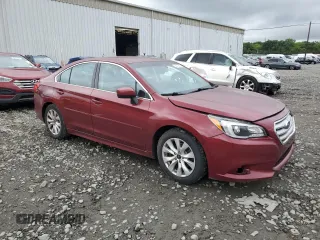 2015 Subaru Legacy Premium with VIN 4S3BNAC67F3070196, listed as a Copart auction lot 60076535 with 122,943 mi miles and Salvage title. Bid and sale history available at DreamBid. Image 4.