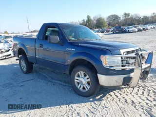 2014 Ford F-150 XL with VIN 1FTMF1EFXEKE61365, listed as a IAAI auction lot 40966472 with 174,372 mi miles and . Bid and sale history available at DreamBid. Image 1.