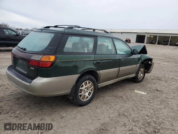 2001 Subaru Legacy Outback L.L. Bean с VIN 4S3BH806817626117, выставлен на аукционе Copart как лот 43201875 с пробегом 213 994 миль миль и Списание • Salvage title. История ставок и продаж доступна на DreamBid. Изображение 3.