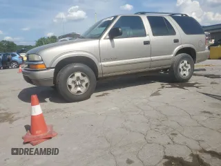 2002 Chevrolet Blazer LS with VIN 1GNDT13W92K134339, listed as a Copart auction lot 64442105 with Not provided miles and Clean title. Bid and sale history available at DreamBid. Image 1.
