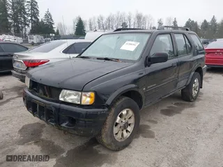 2000 Isuzu Rodeo with VIN 4S2DM58W5Y4327854, listed as a IAAI auction lot 41288281 with 190,115 mi miles. Bid and sale history available at carsss.com. Image 2.