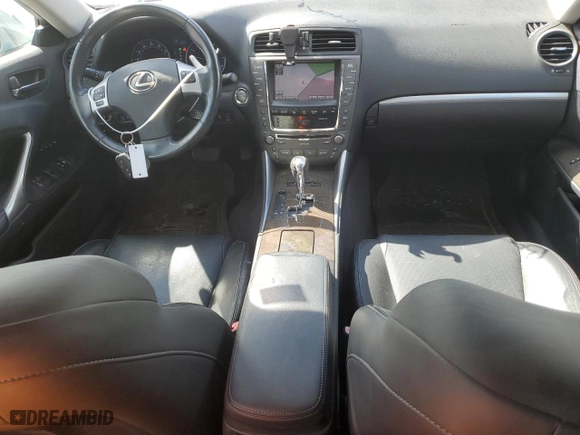 2011 Lexus IS 250 with VIN JTHCF5C22B5048190, listed as a Copart auction lot 54566214 with 140,964 mi miles and Salvage Title. Bid and sale history available at carsss.com. Image 8.