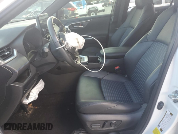 2023 Toyota RAV4 Hybrid XSE with VIN JTME6RFV5PJ034726, listed as a Copart auction lot 59105585 with 35,528 mi miles and Salvage title. Bid and sale history available at DreamBid. Image 7.