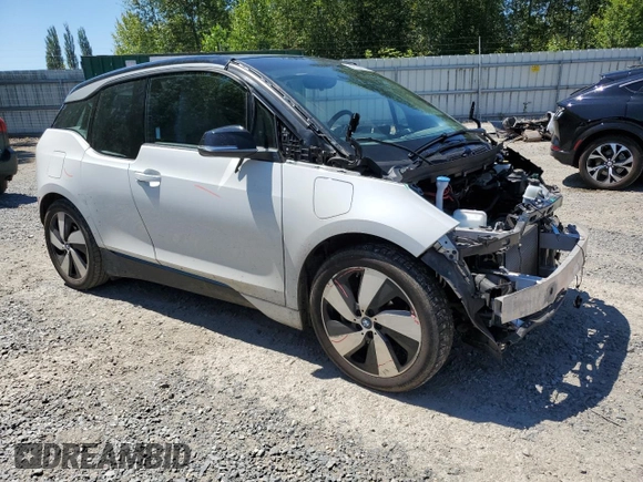 2019 BMW i3 with VIN WBY8P4C53K7D19935, listed as a Copart auction lot 64328905 with 44,142 mi miles and Salvage title. Bid and sale history available at DreamBid. Image 4.