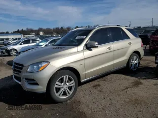 2012 Mercedes-Benz M 350 with VIN 4JGDA2EB4CA081311, listed as a Copart auction lot 46606585 with 152,977 mi miles and Clean Title. Bid and sale history available at DreamBid. Image 1.