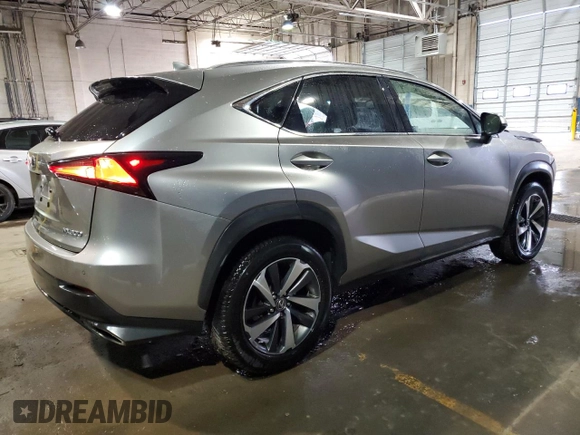 2019 Lexus NX 300 with VIN JTJBARBZ6K2192485, listed as a Copart auction lot 46620455 with 103,966 mi miles and Clean Title. Bid and sale history available at DreamBid. Image 3.