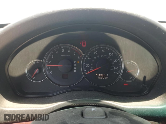 2009 Subaru Outback Limited with VIN 4S4BP66C897324967, listed as a Copart auction lot 60419595 with 163,059 mi miles and Salvage title. Bid and sale history available at DreamBid. Image 9.