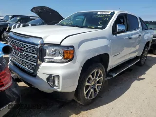 2021 GMC Canyon 4WD Denali with VIN 1GTG6EEN3M1225754, listed as a Copart auction lot 75266004 with 0 mi miles and Non Repairable. Bid and sale history available at carsss.com. Image 1.