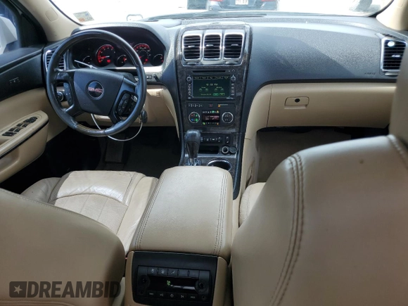 2012 GMC Acadia Denali with VIN 1GKKVTED7CJ335248, listed as a Copart auction lot 69451384 with 124,641 mi miles and Salvage Title. Bid and sale history available at carsss.com. Image 8.