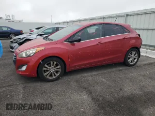 2014 Hyundai Elantra GT with VIN KMHD35LH0EU177036, listed as a Copart auction lot 43741685 with 95,356 mi miles and Salvage Title. Bid and sale history available at carsss.com. Image 1.