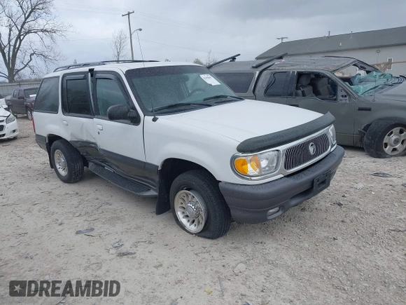 1998 Mercury Mountaineer with VIN 4M2ZU54E6WUJ22663, listed as a IAAI auction lot 42050047 with 123,766 mi miles and . Bid and sale history available at DreamBid. Image 1.