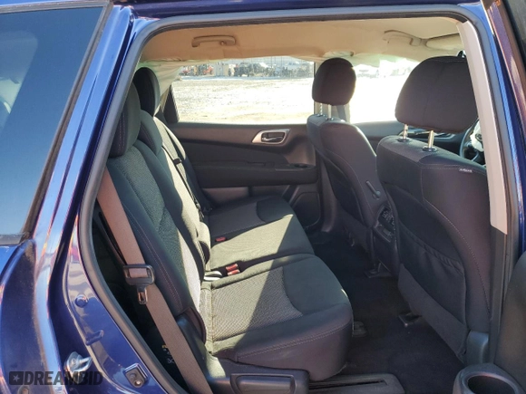 2017 Nissan Pathfinder S with VIN 5N1DR2MM3HC668607, listed as a Copart auction lot 86807884 with 167,421 mi miles and Salvage Title. Bid and sale history available at carsss.com. Image 11.