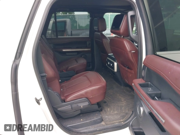 2023 Ford Expedition Max Limited with VIN 1FMJK2A82PEA33668, listed as a IAAI auction lot 42345147 with 53,838 mi miles and . Bid and sale history available at DreamBid. Image 8.