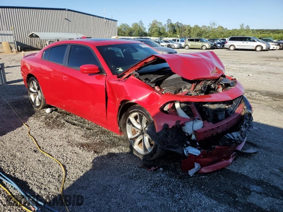 2016 Dodge Charger R/T with VIN 2C3CDXCT3GH286193, listed as a Copart auction lot 58013205 with 114,636 mi miles and Salvage title. Bid and sale history available at DreamBid. Image 4.