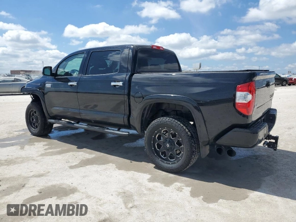2015 Toyota Tundra 4WD Truck Platinum with VIN 5TFAW5F1XFX468916, listed as a Copart auction lot 71393304 with 196,393 mi miles and Salvage Title. Bid and sale history available at carsss.com. Image 2.