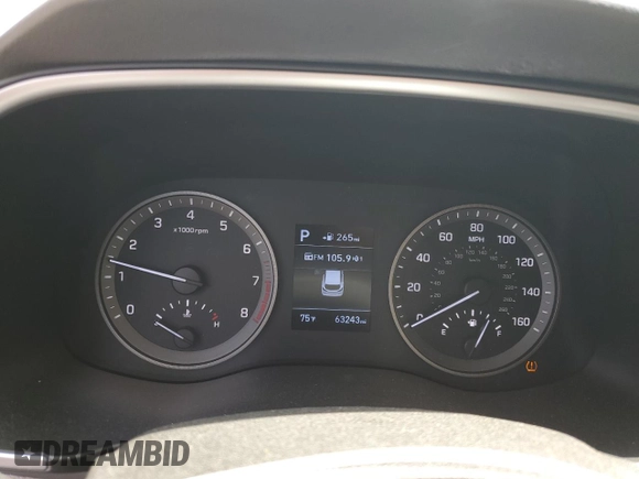 2020 Hyundai Tucson Sport с VIN KM8J3CAL4LU170666, выставлен на аукционе Copart как лот 56473255 с пробегом 63 243 миль миль и Списание • Salvage title. История ставок и продаж доступна на DreamBid. Изображение 9.