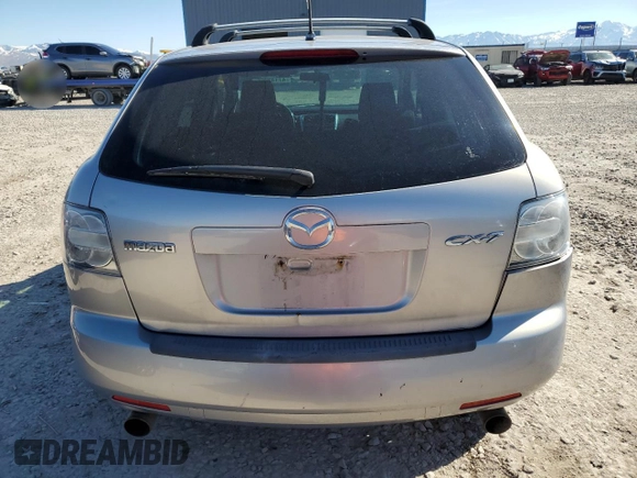 2009 Mazda CX-7 Sport with VIN JM3ER293590220789, listed as a Copart auction lot 47142265 with 150,506 mi miles and Salvage Title. Bid and sale history available at carsss.com. Image 6.
