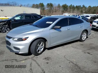 2017 Chevrolet Malibu LS with VIN 1G1ZB5ST2HF200594, listed as a Copart auction lot 50600935 with 147,667 mi miles and Salvage Title. Bid and sale history available at DreamBid. Image 1.