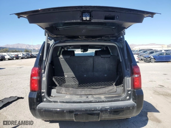 2018 Chevrolet Tahoe LT with VIN 1GNSKBKC4JR324160, listed as a Copart auction lot 46373385 with 123,196 mi miles and Salvage Title. Bid and sale history available at carsss.com. Image 6.