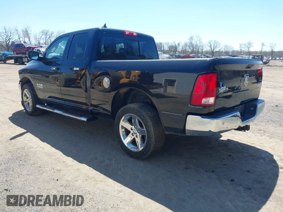 2018 Ram 1500 Big Horn with VIN 1C6RR7GG6JS238098, listed as a IAAI auction lot 42010444 with 93,450 mi miles and . Bid and sale history available at DreamBid. Image 3.