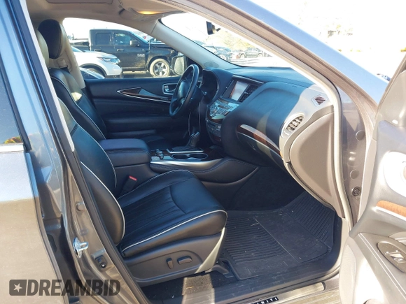 2017 Infiniti QX60 with VIN 5N1DL0MN2HC519510, listed as a IAAI auction lot 41705079 with 83,696 mi miles and . Bid and sale history available at DreamBid. Image 5.