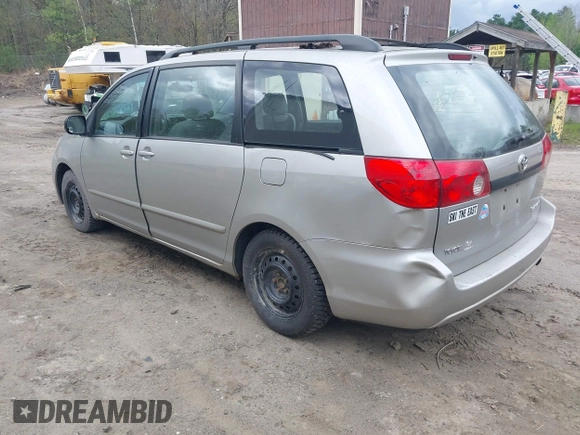 2007 Toyota Sienna CE with VIN 5TDZK23C87S020782, listed as a IAAI auction lot 42179031 with 113,570 mi miles and . Bid and sale history available at DreamBid. Image 3.