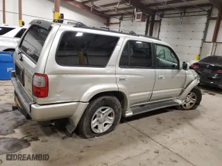 2000 Toyota 4Runner Limited with VIN JT3HN87R5Y0297385, listed as a Copart auction lot 83427354 with 0 mi miles and Salvage Title. Bid and sale history available at carsss.com. Image 3.