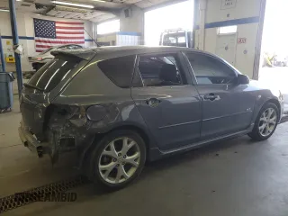 2008 Mazda 3 S Touring with VIN JM1BK343081865078, listed as a Copart auction lot 52068525 with 109,006 mi miles and Salvage Title. Bid and sale history available at DreamBid. Image 3.