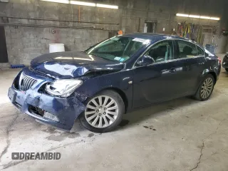 2011 Buick Regal CXL RL2 z VIN 2G4GP5EC7B9196601, wystawiony jako Copart lot #62265405 z przebiegiem 133 163 mil mil oraz Szkoda całkowita • Salvage title. Historia ofert i sprzedaży dostępna na DreamBid. Obrazek 1.