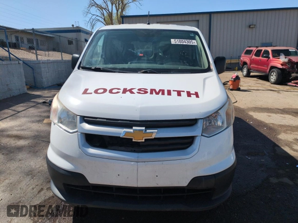 2015 Chevrolet City Express Cargo LS with VIN 3N63M0YN0FK691983, listed as a Copart auction lot 51804305 with 134,175 mi miles and Salvage Title. Bid and sale history available at DreamBid. Image 5.