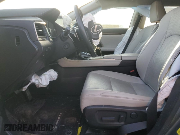 2021 Lexus RX 450h with VIN 2T2HGMDA5MC067791, listed as a Copart auction lot 52350105 with 39,617 mi miles and Salvage Title. Bid and sale history available at DreamBid. Image 7.