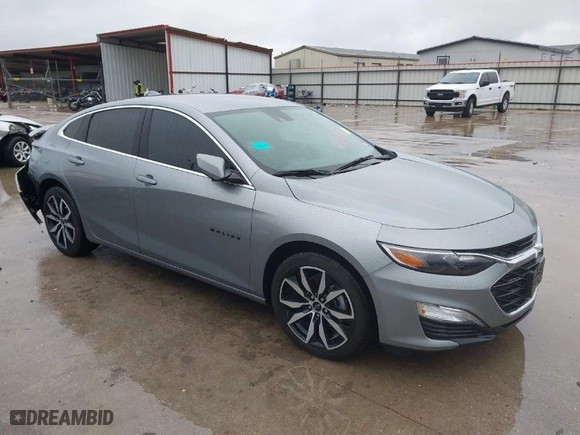 2024 Chevrolet Malibu RS with VIN 1G1ZG5ST0RF237758, listed as a IAAI auction lot 41308938 with 22,695 mi miles. Bid and sale history available at carsss.com. Image 1.