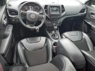 2020 Jeep Cherokee Altitude with VIN 1C4PJLLB4LD592817, listed as a Copart auction lot 58168785 with 57,400 mi miles and Salvage title. Bid and sale history available at DreamBid. Image 8.