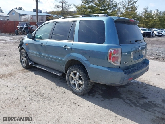 2008 Honda Pilot EX with VIN 5FNYF18418B023752, listed as a IAAI auction lot 41685375 with 143,702 mi miles. Bid and sale history available at carsss.com. Image 3.