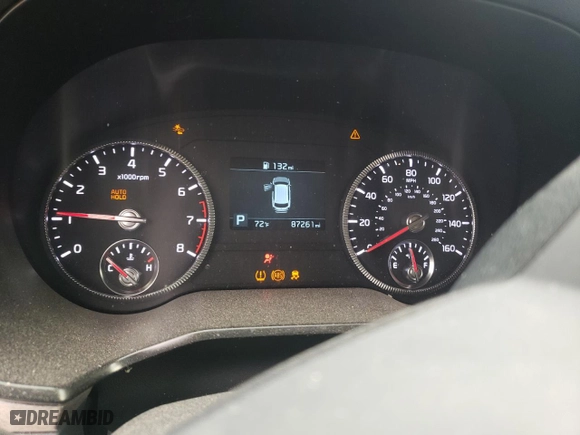 2021 Kia Telluride EX with VIN 5XYP34HC6MG194030, listed as a Copart auction lot 50143925 with 87,261 mi miles and Salvage Title. Bid and sale history available at carsss.com. Image 9.