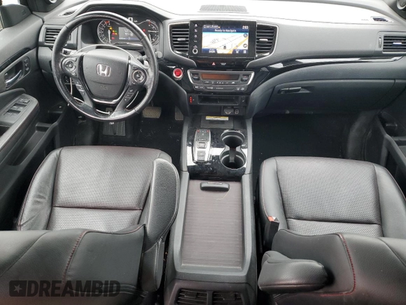 2022 Honda Ridgeline Black Edition with VIN 5FPYK3F84NB025222, listed as a Copart auction lot 83530384 with 43,420 mi miles and Salvage title. Bid and sale history available at DreamBid. Image 8.
