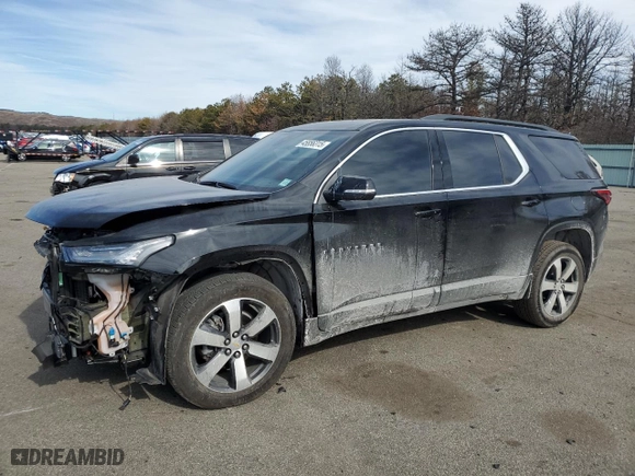 2023 Chevrolet Traverse LT Leather with VIN 1GNEVHKW8PJ335333, listed as a Copart auction lot 45856315 with 6,360 mi miles and Salvage Title. Bid and sale history available at carsss.com. Image 1.