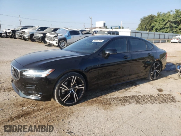 2020 Volvo S90 R-Design with VIN LVYA22MT9LP149719, listed as a Copart auction lot 65997543 with 21,229 mi miles. Bid and sale history available at carsss.com. Image 1.