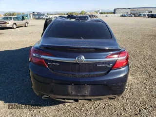 2016 Buick Regal Premium II with VIN 2G4GT5GX9G9138413, listed as a Copart auction lot 71134914 with 109,138 mi miles and Salvage Title. Bid and sale history available at carsss.com. Image 6.