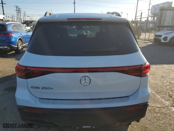 2023 Mercedes-Benz EQB with VIN W1N9M0CB4PN071278, listed as a Copart auction lot 87315194 with 17,352 mi miles and Salvage Title. Bid and sale history available at carsss.com. Image 6.