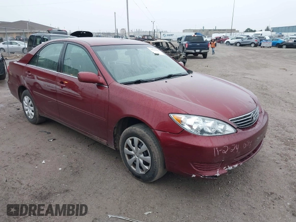 2006 Toyota Camry STD with VIN 4T1BE32K96U146291, listed as a IAAI auction lot 40940095 with 186,957 mi miles. Bid and sale history available at carsss.com. Image 1.