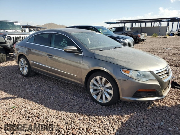 2010 Volkswagen CC Sport with VIN WVWMN7AN8AE562691, listed as a Copart auction lot 76957824 with 96,757 mi miles and Salvage Title. Bid and sale history available at DreamBid. Image 4.