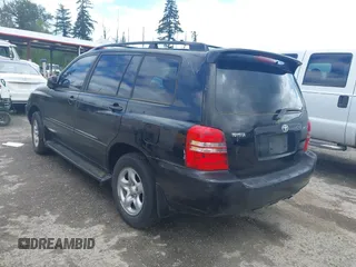 2002 Toyota Highlander with VIN JTEGD21A620038093, listed as a IAAI auction lot 42303785 with 205,743 mi miles and . Bid and sale history available at DreamBid. Image 3.