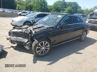 2017 Mercedes-Benz C 300 with VIN 55SWF4JB8HU206081, listed as a Copart auction lot 62146455 with Not provided miles and Clean title. Bid and sale history available at DreamBid. Image 1.