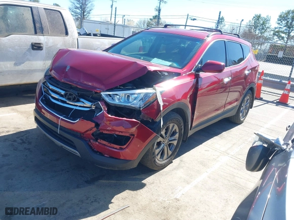 2015 Hyundai Santa Fe Sport with VIN 5XYZU3LB6FG278107, listed as a IAAI auction lot 41743079 with 201,180 mi miles. Bid and sale history available at carsss.com. Image 17.
