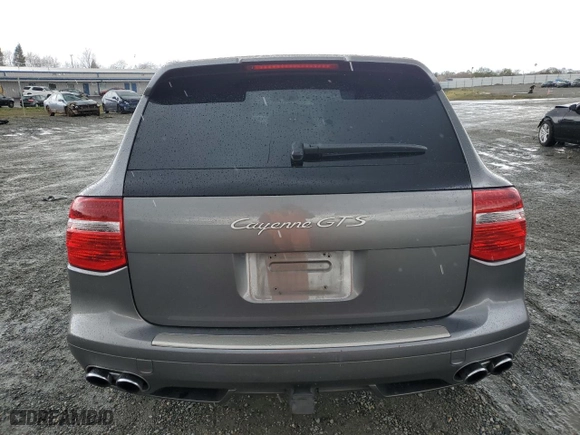 2009 Porsche Cayenne GTS with VIN WP1AD29P59LA60824, listed as a Copart auction lot 49537085 with 102,620 mi miles and Salvage Title. Bid and sale history available at carsss.com. Image 6.