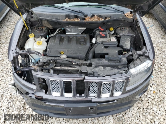2017 Jeep Compass High Altitude with VIN 1C4NJDEB6HD152471, listed as a Copart auction lot 57475915 with 112,630 mi miles and Clean title. Bid and sale history available at DreamBid. Image 12.