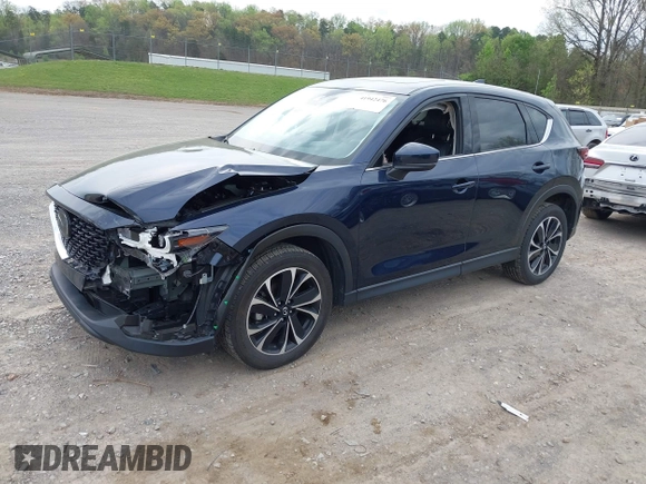 2022 Mazda CX-5 2.5 S Premium Plus Package with VIN JM3KFBEM1N0527915, listed as a IAAI auction lot 41942476 with 40,145 mi miles. Bid and sale history available at carsss.com. Image 17.