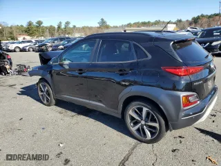 2018 Hyundai Kona Ultimate with VIN KM8K5CA58JU112671, listed as a Copart auction lot 81144064 with 0 mi miles and Salvage Title. Bid and sale history available at carsss.com. Image 2.